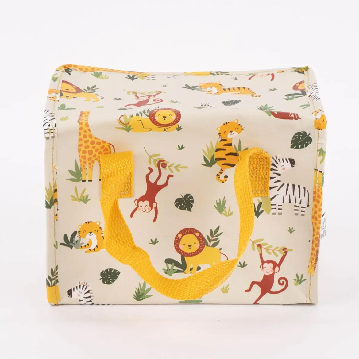 Sass & Belle Mini Kühltasche Savannah Safari creme gelb mehrfarbig 21x16x13cm