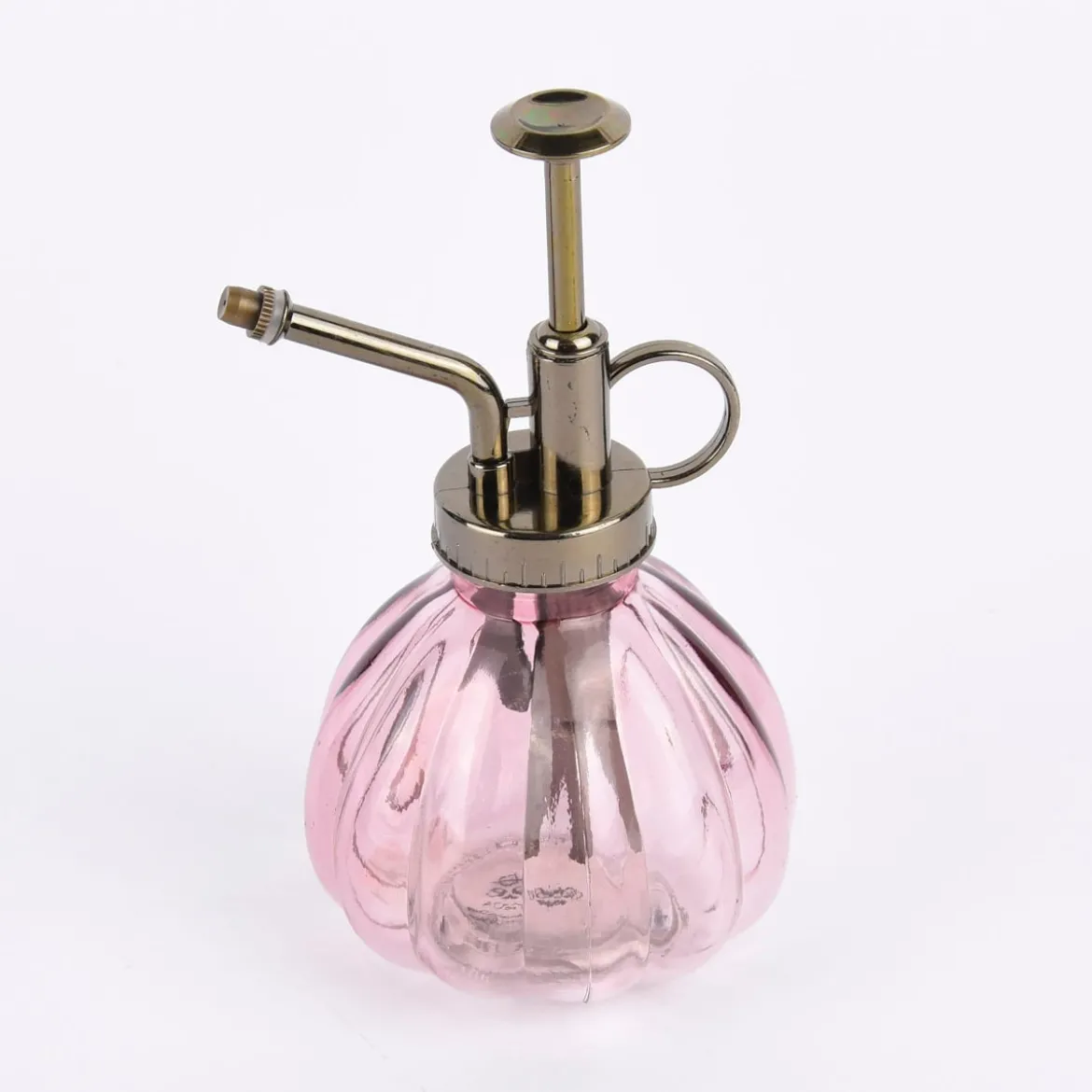 Sass & Belle Pflanzensprüher Glas rosa 8x16,5cm