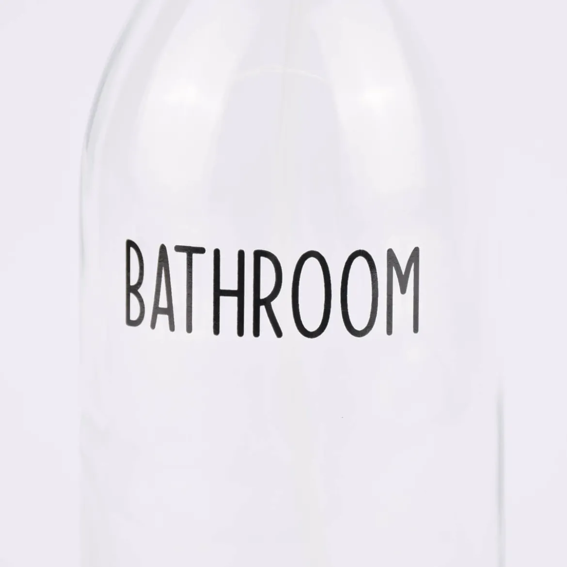 Sass & Belle Sprühflasche mit Aufschrift Glas klar schwarz 9x22,5cm verschiedene Varianten