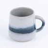 Sass & Belle Tasse Mojave glasiert Steinzeug grau blau weiß 350ml