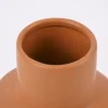 Sass & Belle Vase abstrakt matt Terrakotta 21x10,5x10,5cm