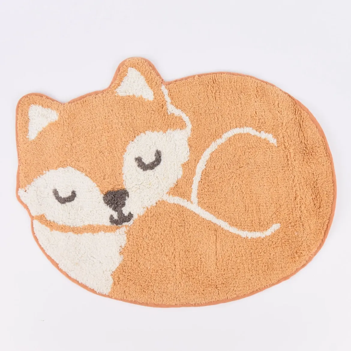 Sass & Belle Vorleger Fuchs orange weiß 59x49cm