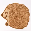 Sass & Belle Vorleger Igel ocker beige braun 56x50cm