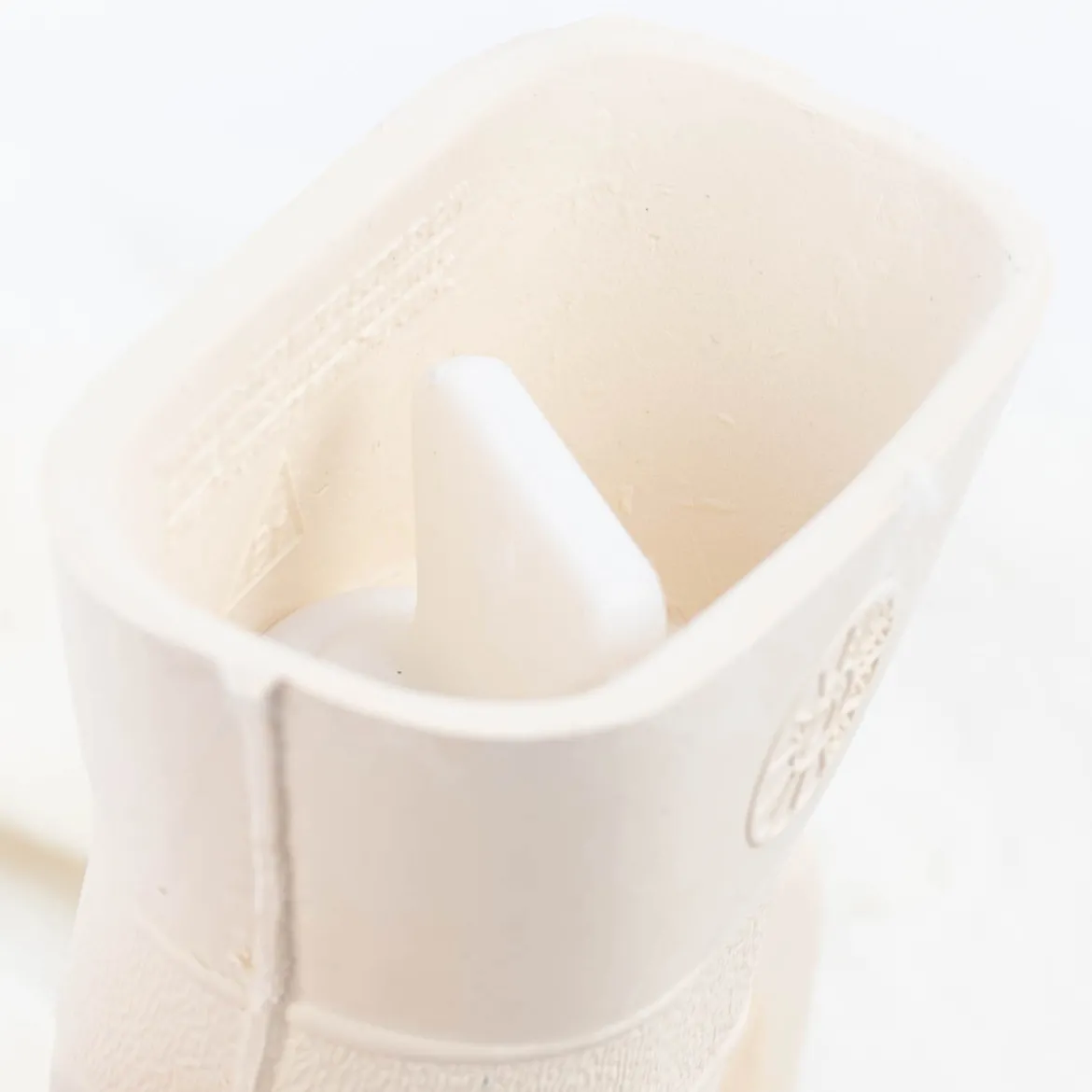 Sass & Belle Wärmflasche für Kinder Hase Plüsch weiß 27x17cm