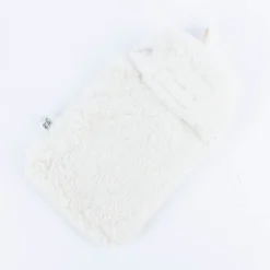 Sass & Belle Wärmflasche für Kinder Hase Plüsch weiß 27x17cm