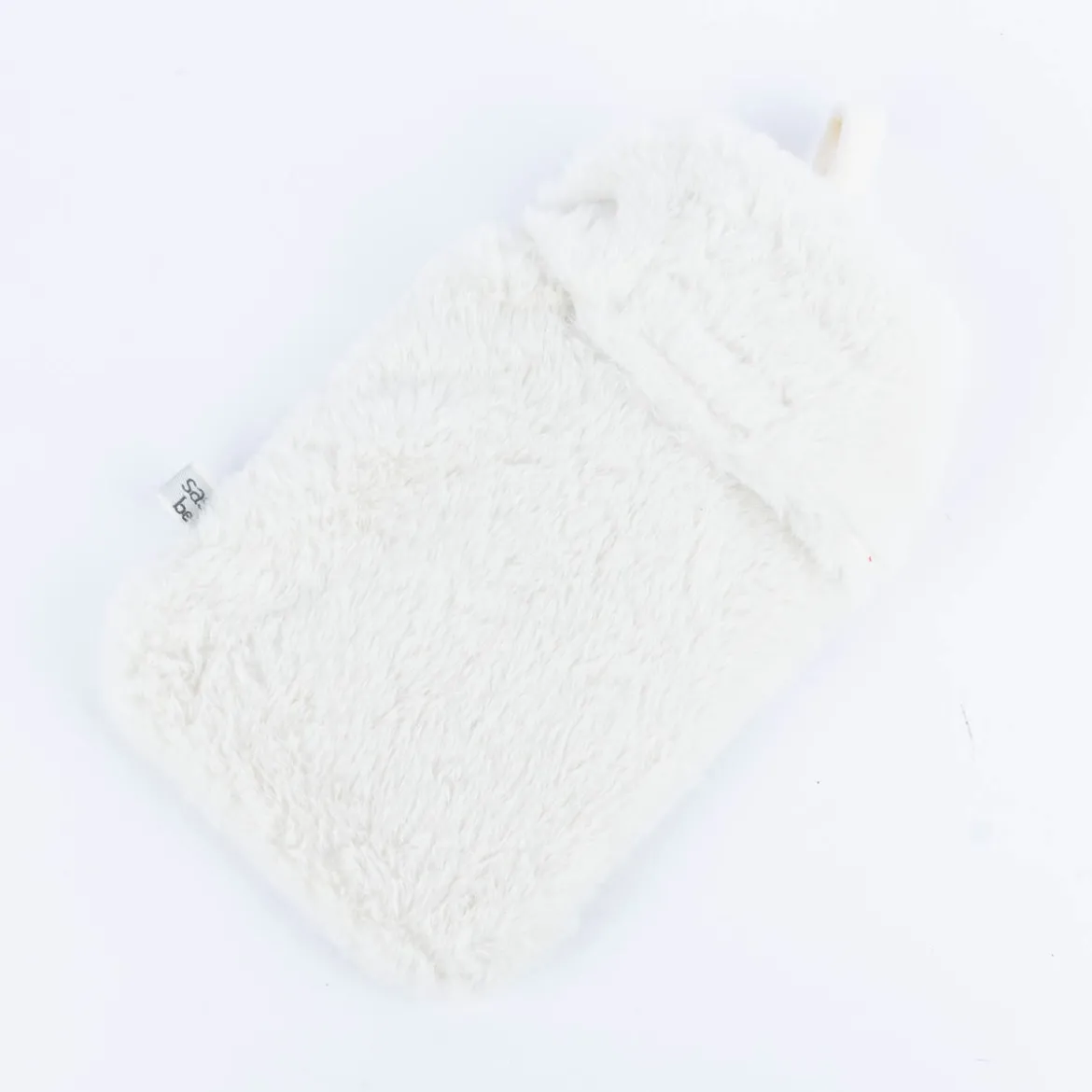 Sass & Belle Wärmflasche für Kinder Hase Plüsch weiß 27x17cm