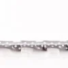 Satinband mit Organza und Punkten dunkelgrau 1,9cm