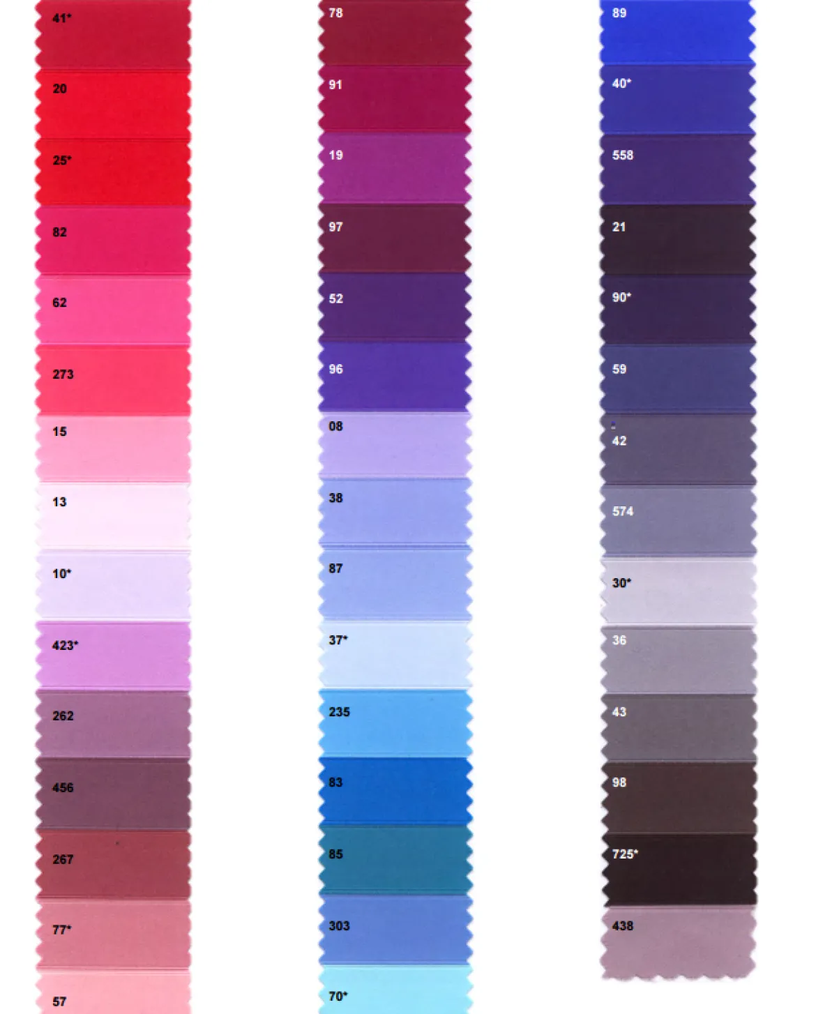 Satinband verschiedene Farben Breite 3mm