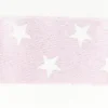 Satinband Zierband rosa Sterne Breite: 2,5cm