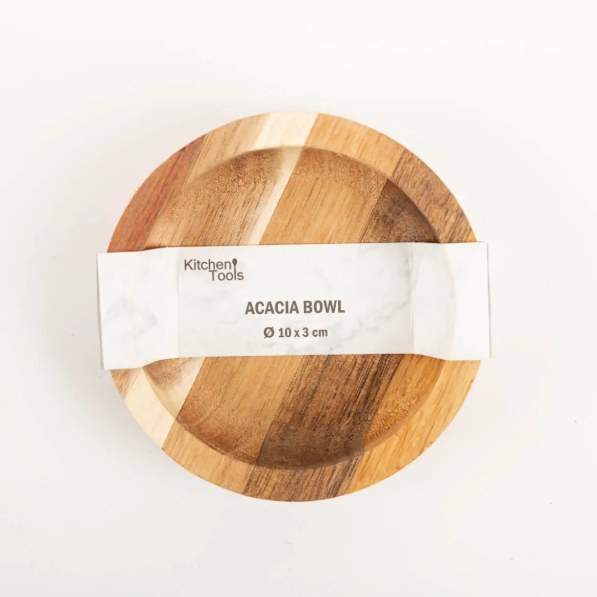 Schale aus Akazienholz FSC lebensmittelecht 10x3cm (DxH)