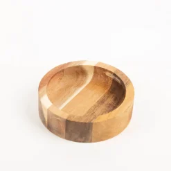 Schale aus Akazienholz FSC lebensmittelecht 10x3cm (DxH)