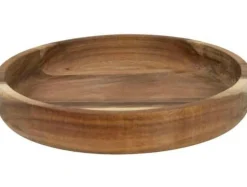Schale aus Akazienholz FSC lebensmittelecht 20x3cm (DxH)