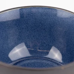 Schale Bowl klein reactive glaze reaktive Glasur dunkelblau 12x6cm (DxH)