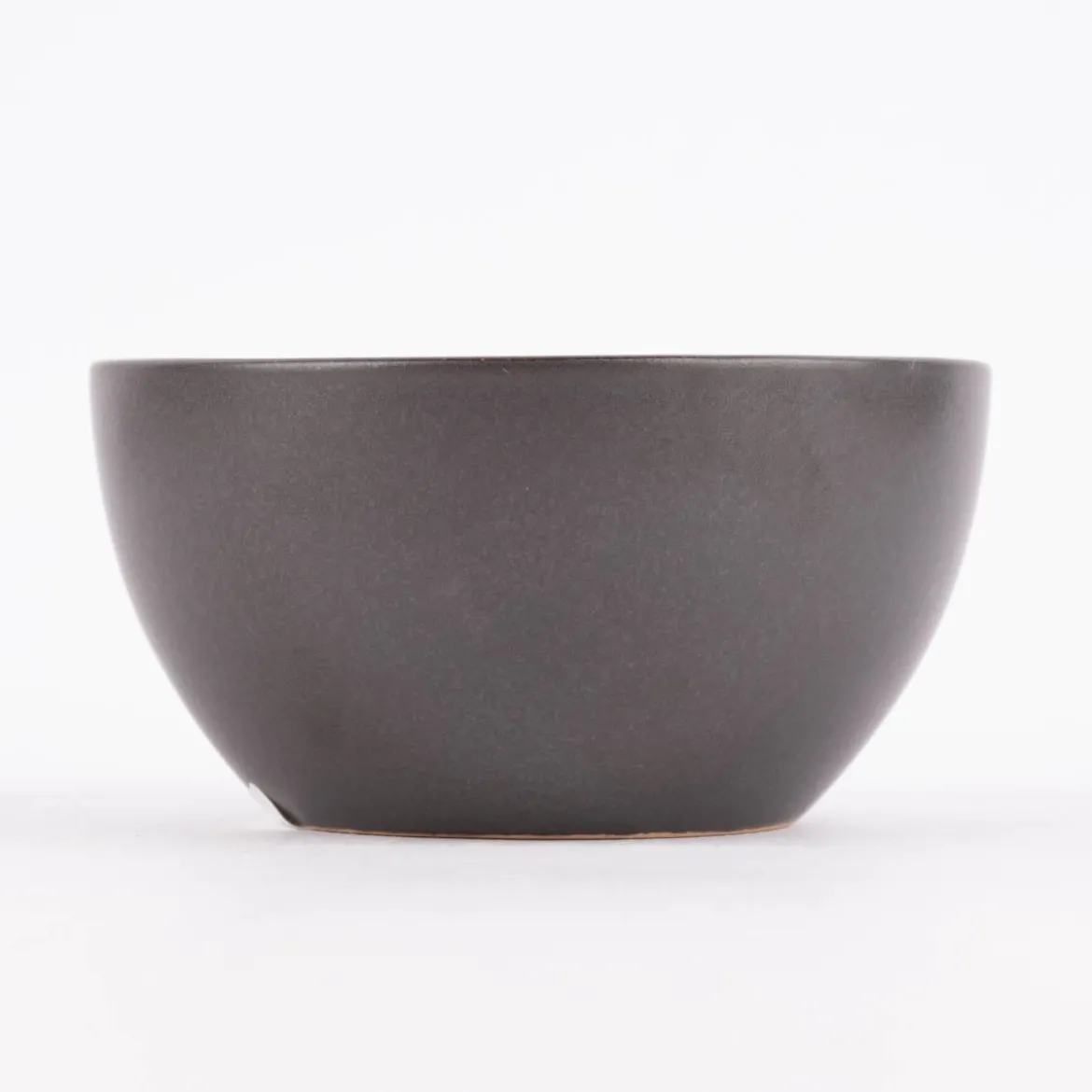 Schale Bowl klein reactive glaze reaktive Glasur hellgrau 12x6cm (DxH)