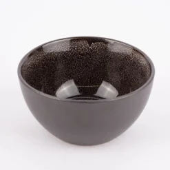 Schale Bowl klein reactive glaze reaktive Glasur braun 12x6cm (DxH)