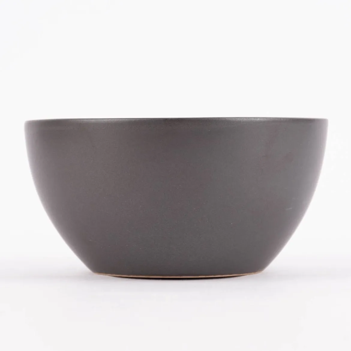 Schale Bowl klein reactive glaze reaktive Glasur schwarz 12x6cm (DxH)
