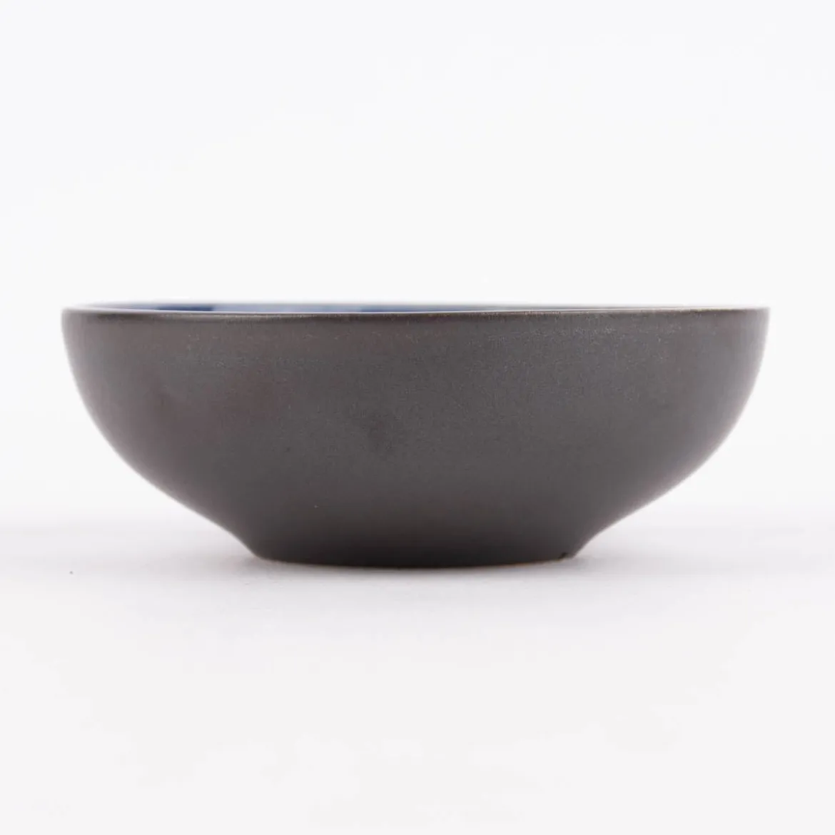 Schale Bowl mini reactive glaze reaktive Glasur dunkelblau 12x4cm (DxH)