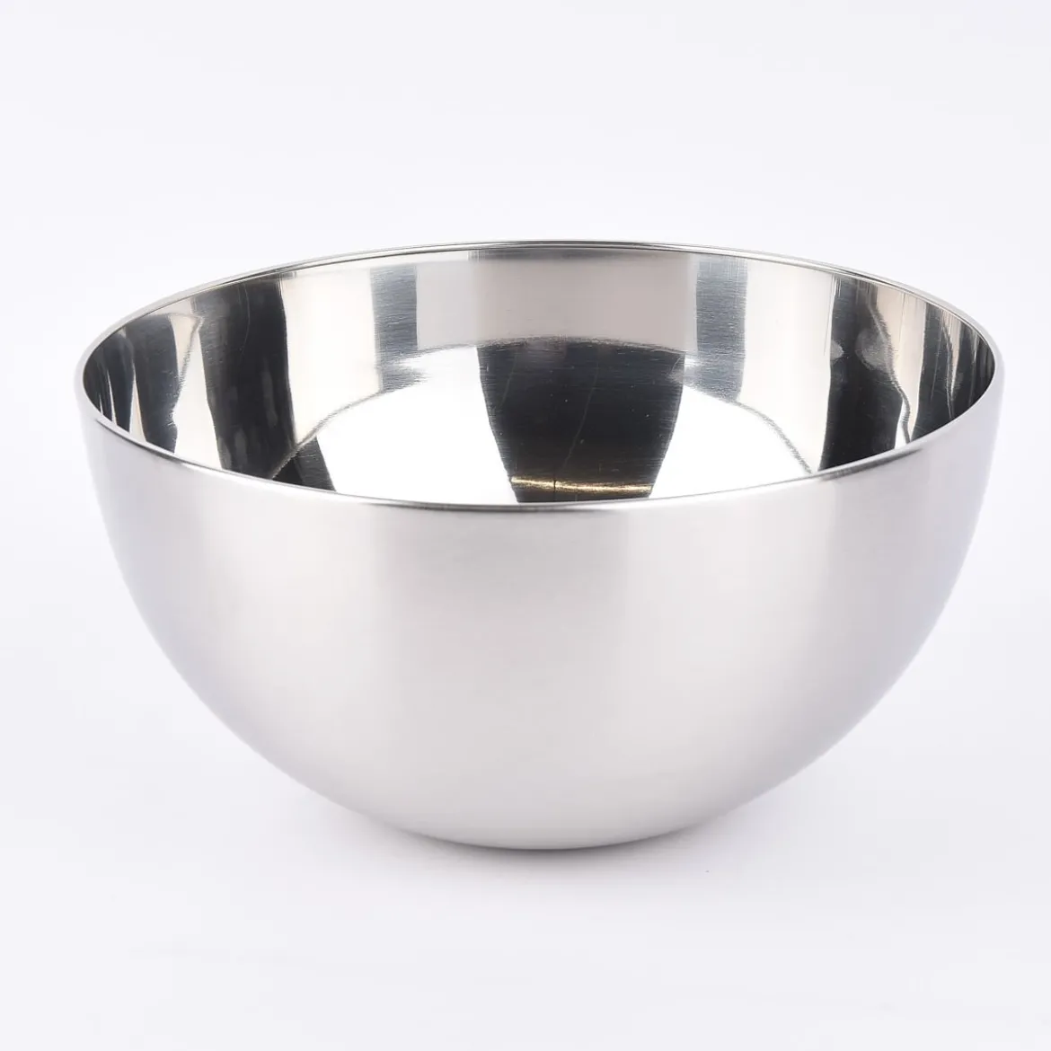 Schale Metall Edelstahloptik silberfarbig 23,5x12cm