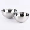 Schale Metall Edelstahloptik silberfarbig 28x14cm