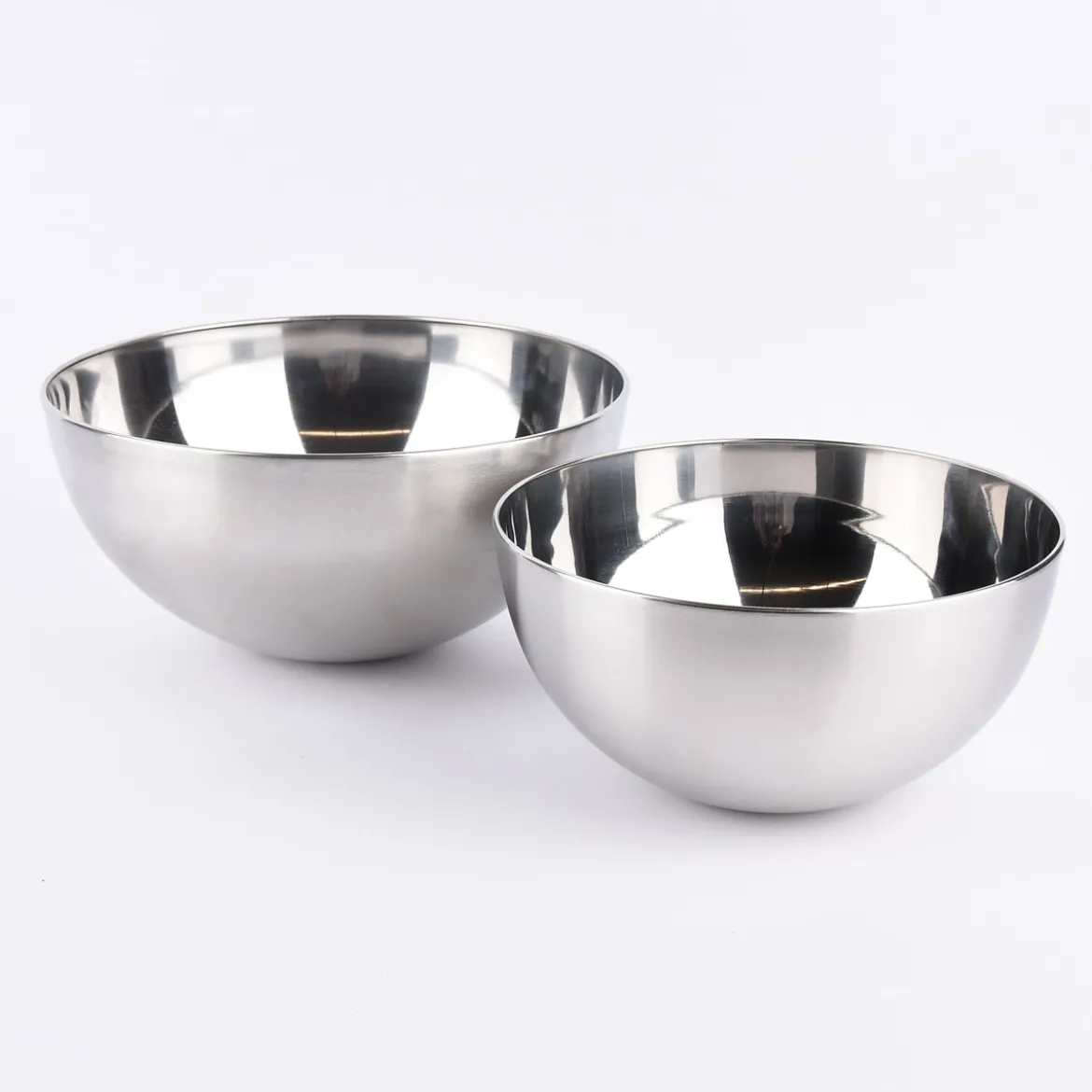 Schale Metall Edelstahloptik silberfarbig 28x14cm
