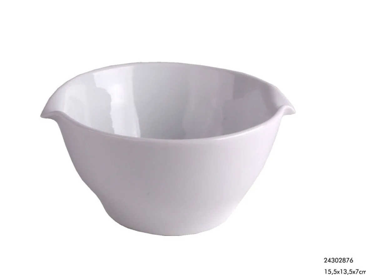 Schale Porzellan rund 15x8cm