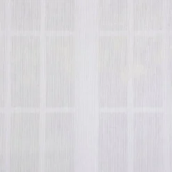 Schal Fertiggardine mit Schlaufenband und Schnurstreifen weiß 145x245cm