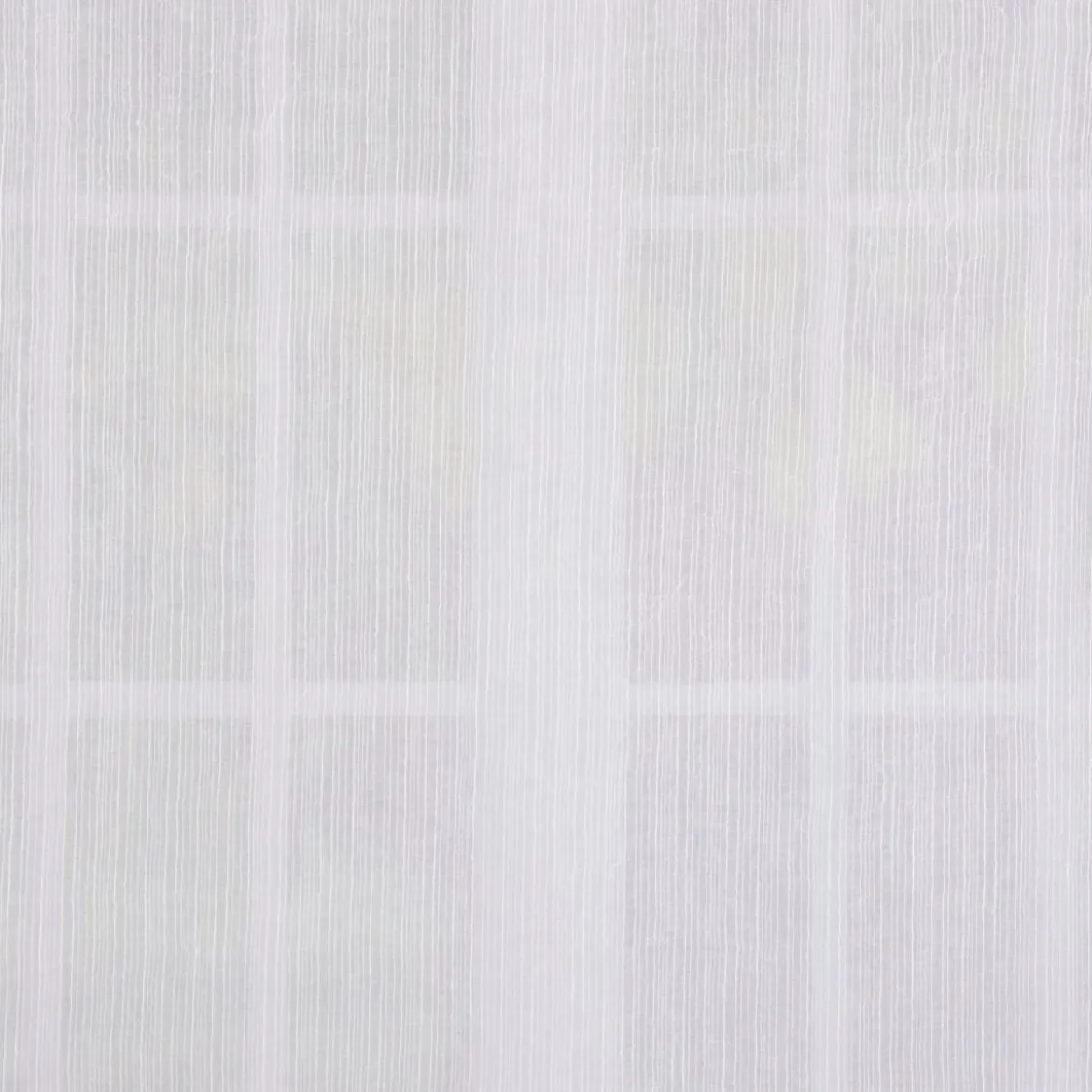 Schal Fertiggardine mit Schlaufenband und Schnurstreifen weiß 145x245cm