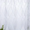 Scheibengardinen Meterware Makrameé-Spitze nähfrei weiß 45cm Höhe