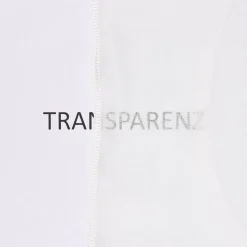 Scherli Gardinenstoff EASY CARE transparent Leinenstrukur Grafik Schlingendessin ecru 2,95m Höhe