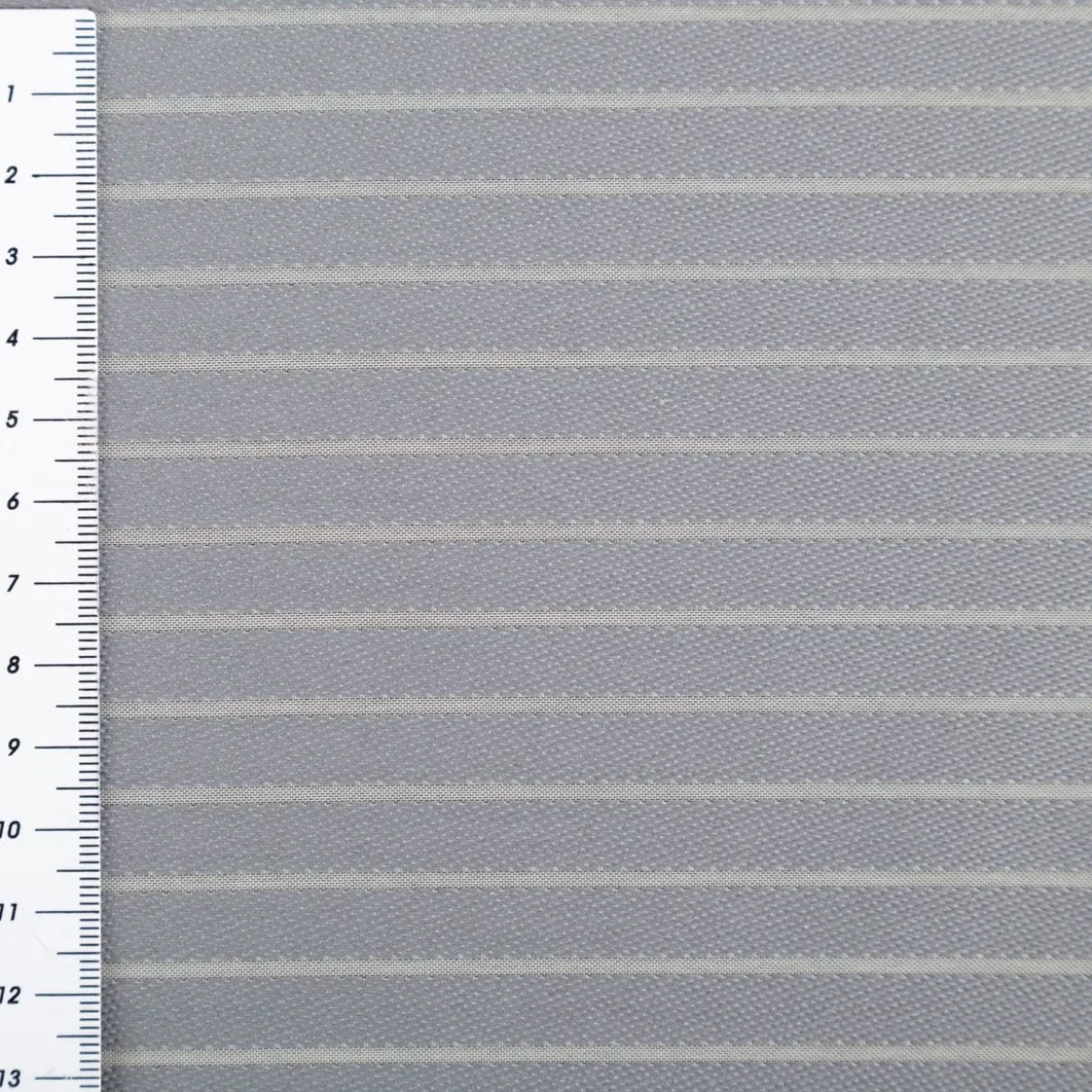 Schiebegardinen Meterware Clio Streifen grau 60cm Breite