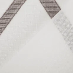 Schiebegardinen Meterware Struktur Scherli ecru grau 60cm Breite