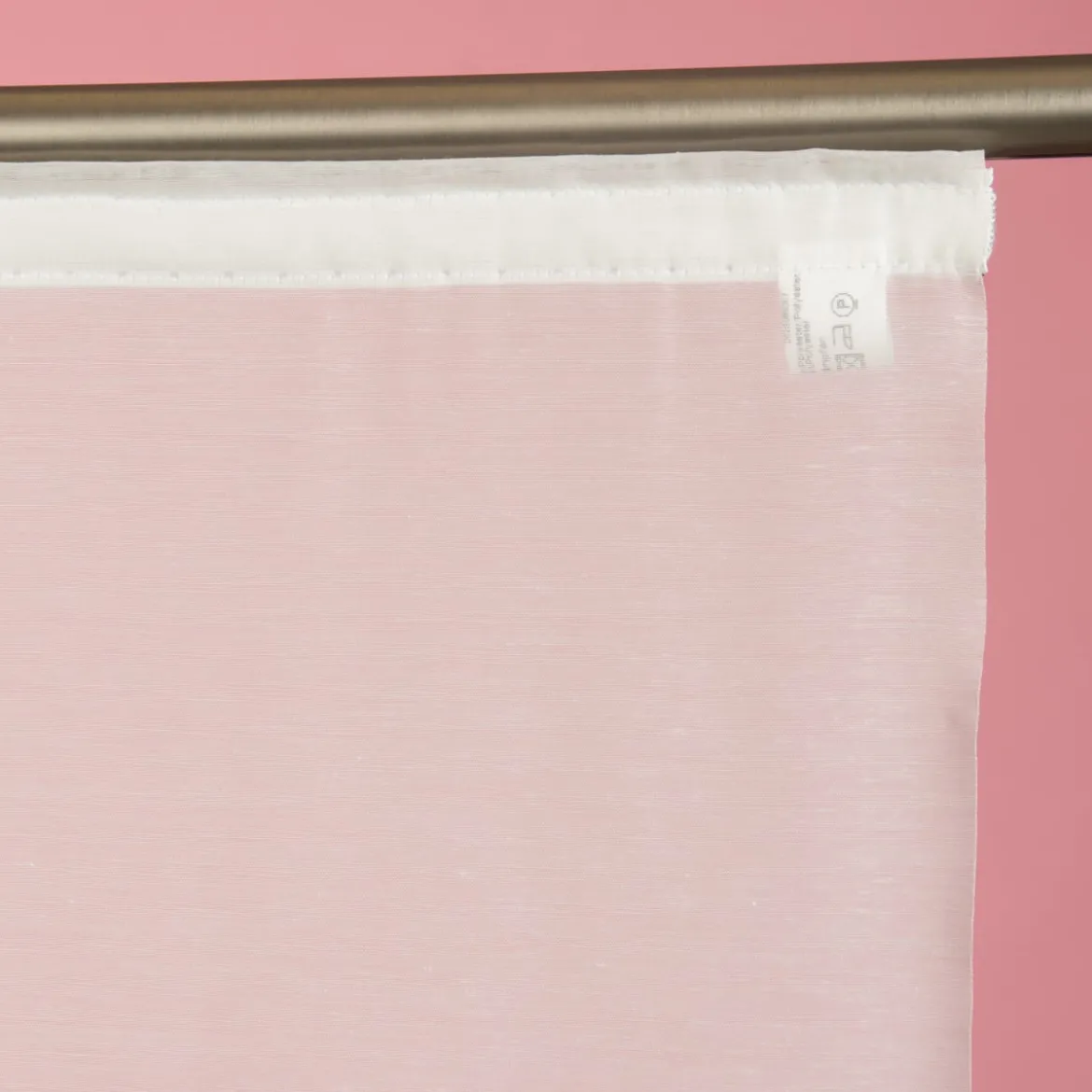 Schiebevorhang Flächenvorhang mit Alupaneelwagen 245x60cm creme