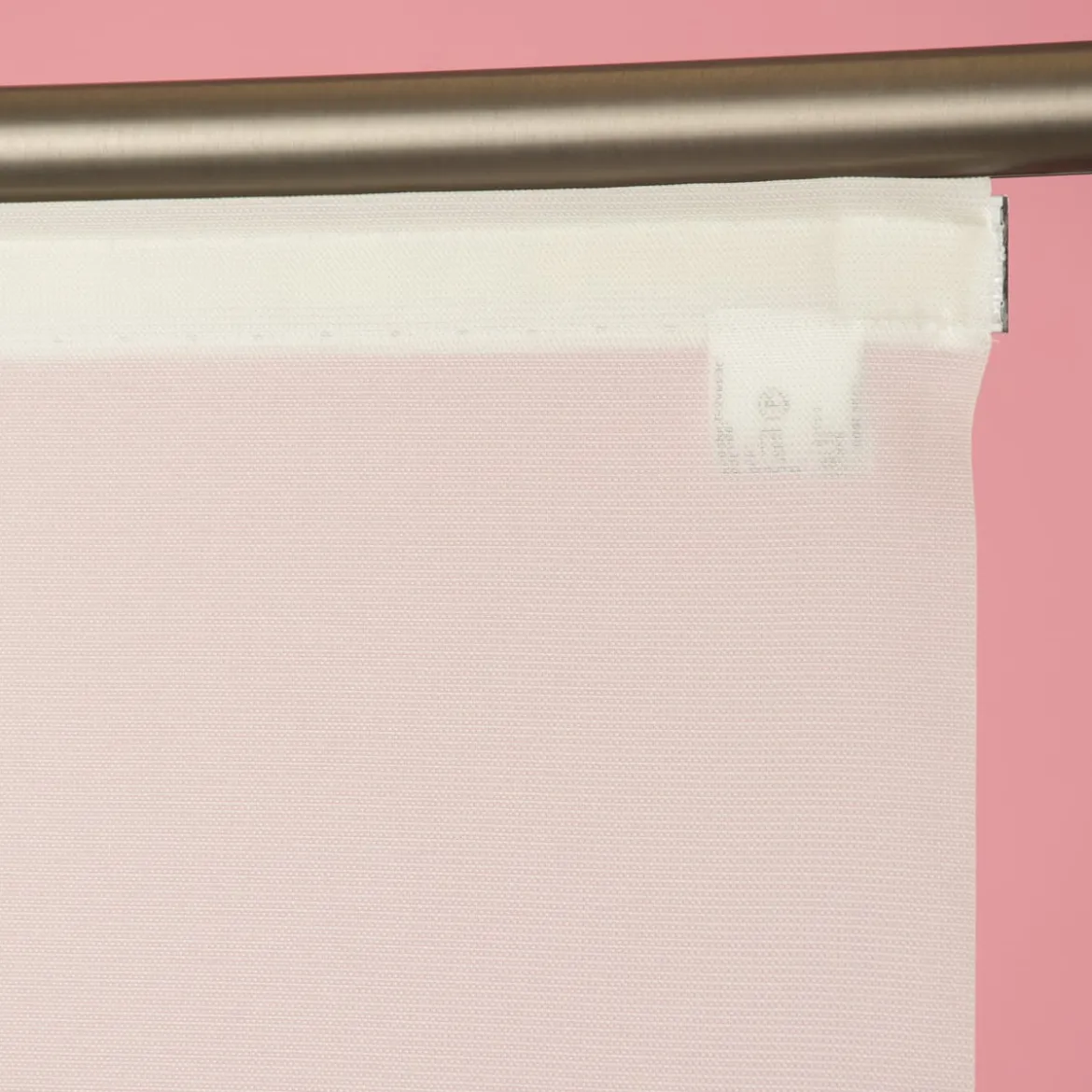 Schiebevorhang Flächenvorhang Saros uni creme 245x60cm