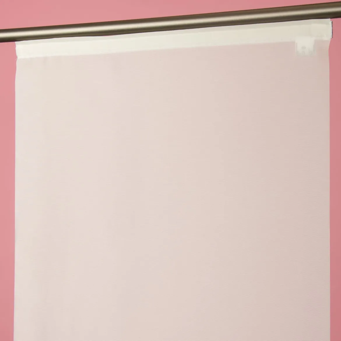 Schiebevorhang Flächenvorhang Saros uni creme 245x60cm