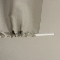Schiebevorhang Flächenvorhang Saros uni stein 245x60cm