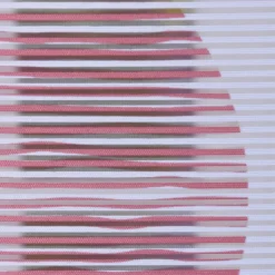 Schiebevorhang Flächenvorhang Flächenschal Paneel Digitaldruck Kreise rose 60x260cm