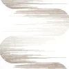 Schiebevorhang Jago Scherli transparent mit Flexoschiene Halbkreise wollweiß braun 60x245cm (BxH)
