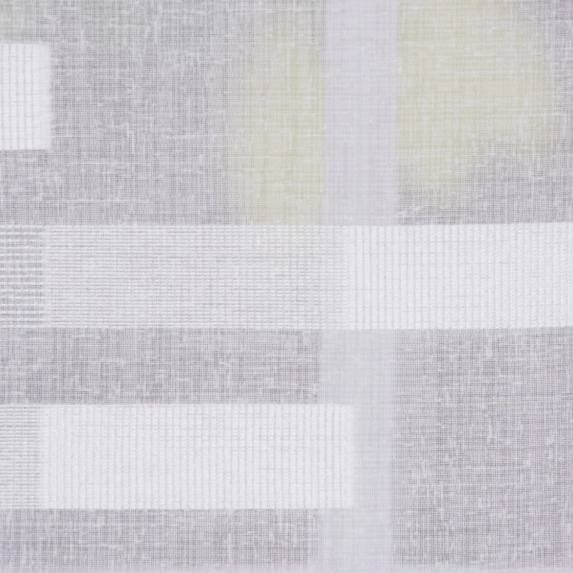 Schiebevorhang Leinenoptik Scherli Effektstreifen weiß 245x60cm