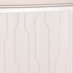 Schiebevorhang Schiebegardine Capri Scherli halbtransparent inkl. Technik wollweiß 245x60cm