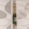 Schiebevorhang Schiebegardine Scherli Bubbles halbtransparent inkl. Technik grau 245x60cm