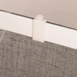 Schiebevorhang Schiebegardine Scherli ZickZack halbtransparent inkl. Technik grau 245x60cm