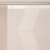 Schiebevorhang Schiebegardine Scherli ZickZack halbtransparent inkl. Technik wollweiß 245x60cm