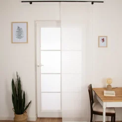 Schiebevorhang Senso Scherli transparent wollweiß 245x60cm (BxH)
