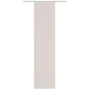 Schiebevorhang Streifenstruktur Bambus-Optik einfarbig taupe 60x260cm