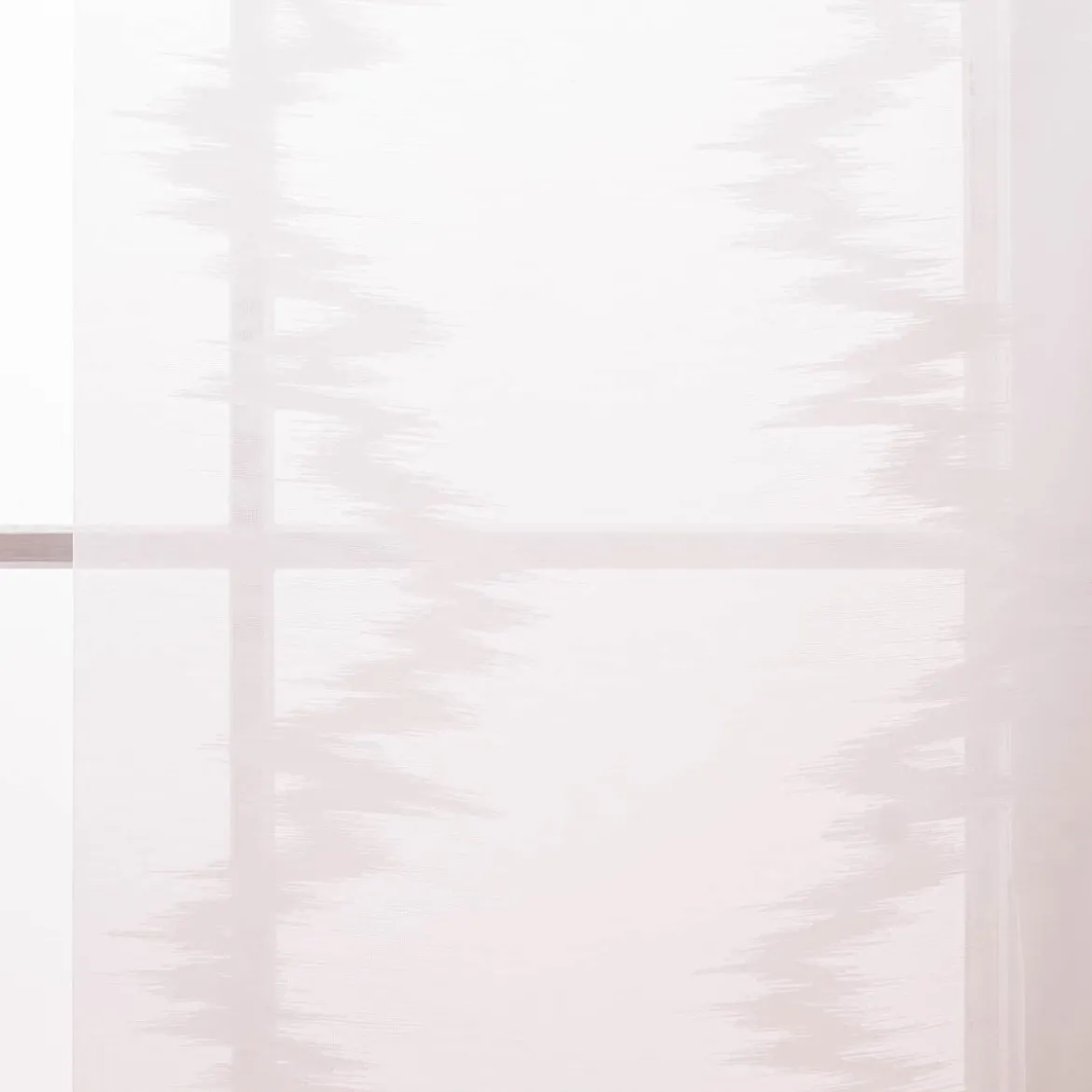 Schiebevorhang Torres Scherli transparent mit Flexoschiene wollweiß 60x245cm (BxH)
