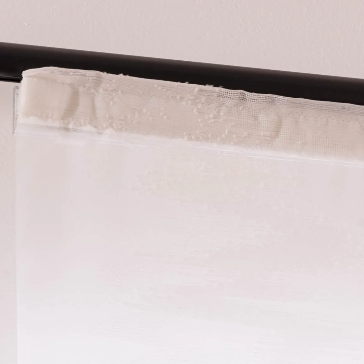 Schiebevorhang Torres Scherli transparent mit Flexoschiene wollweiß 60x245cm (BxH)