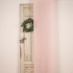 Schiebevorhang uni rosa 245x60cm