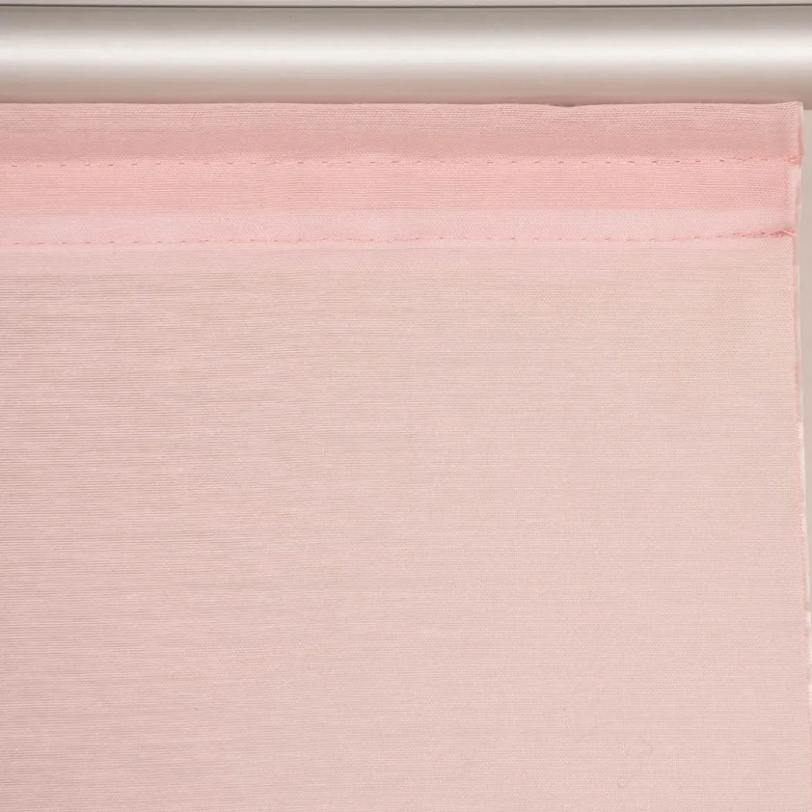 Schiebevorhang uni rosa 245x60cm