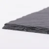Schiefertafel mit Aufhängekordel schwarz natur 19,5x10cm
