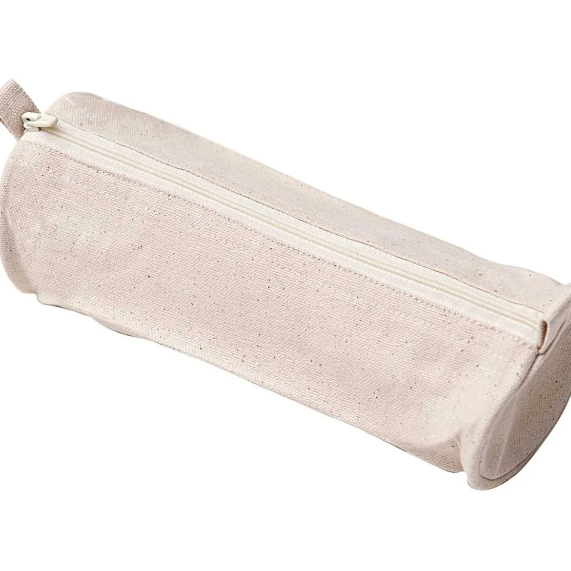 Schlampermäppchen Baumwolle natur 22x6cm zum selbst gestalten von Rico Design
